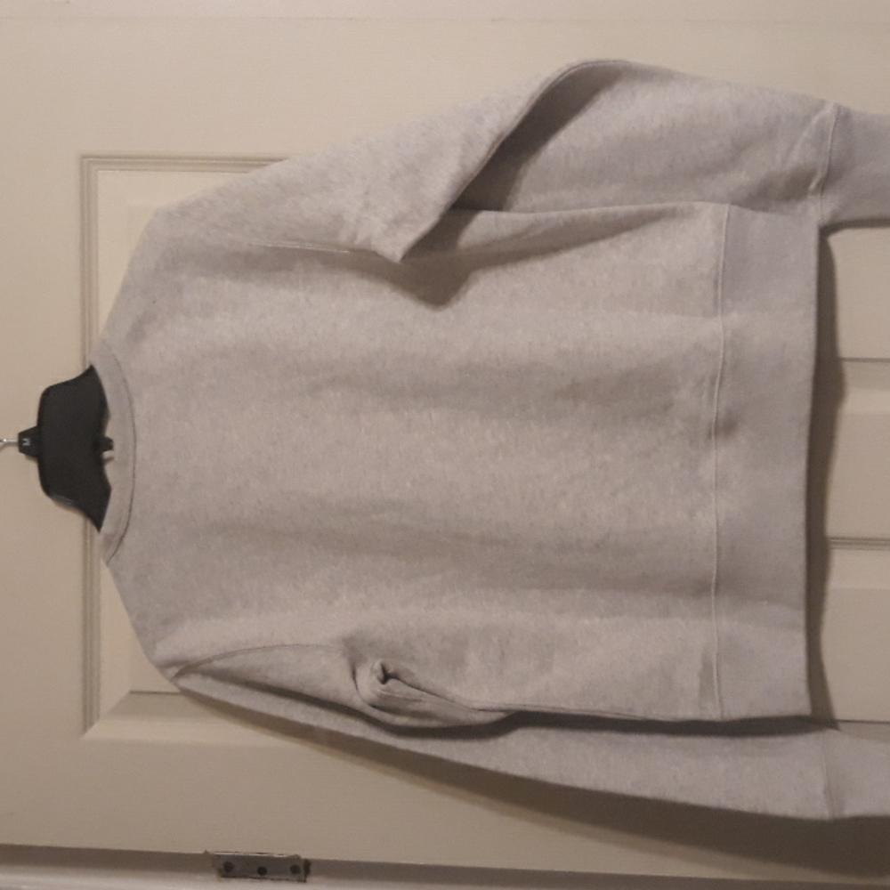 NWT Polo Ralph Lauren Men's  American Flag Denim Bear Sweatshirt - Heather Grey - Picture 2 of 10